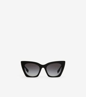 burberry sonnenbrille damen schwarz|Cat.